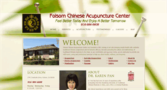 Desktop Screenshot of folsomchineseacupuncture.com